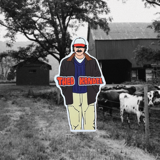Cartoon Theo Sticker