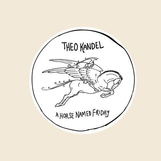 A Horse Named Friday Sticker
